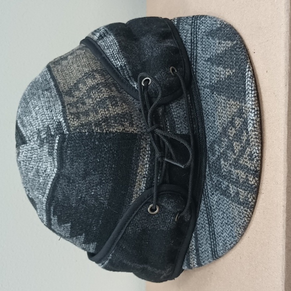 CrownCap Aztec Wool Blend Railroad Hat